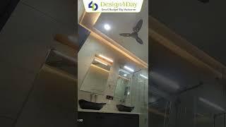 Modern Bathroom Interior design by Design4day 10 x 10 feet