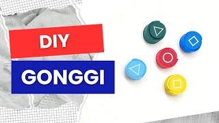 DIY Gonggi from Squid Game! How to make Squid Game Paper Gonggi