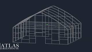 3D Model Educator Greenhouse | ATLAS Greenhouse