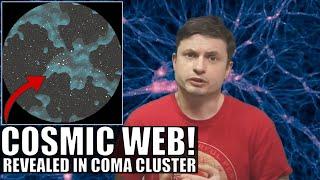 First Direct Evidence of the Cosmic Web Inside Coma Cluster