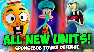 All New Units! Dinosaur Squidward, Goofy Goober, Caveman Squidward & More!