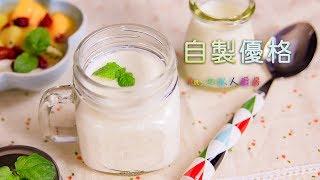 超省錢! 必學~【自製優格】只要將兩種材料做混合就能完成!