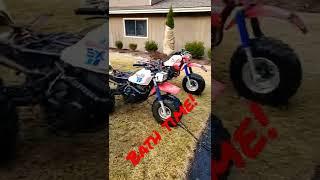Barn Finds and SNIRT Trikes Blasted Off!  #honda #barnfind #wet