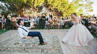 Bride puts a spell on her magician groom during first dance