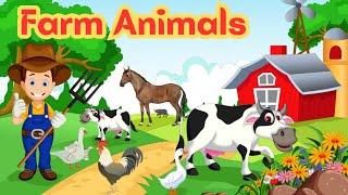 Farm animals| Animal names| Animal names in English and Urdu #animals