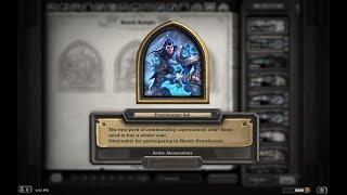 Hearthstone Frostmonger Sai (New death knight hero review)