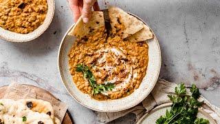 Red Lentil Dahl with Coconut Milk