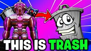 I GOT THE COUNTER TITAN AND ITS TRASH?! (Toilet Verse Tower Defense)