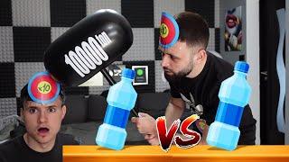 BOTTLE FLIP CHALLENGE vs CIOCANE GIGANTICE