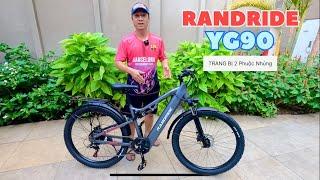 REVIEW #Xe Đạp Trợ Lực Điện #RANDRIDE YG90 48v17.5ah Motor 1000w Phanh dầu điện Shimano 2 Phuộc