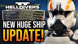 Helldivers 2 - NEW Ship Modules, Patch Notes & Changes!