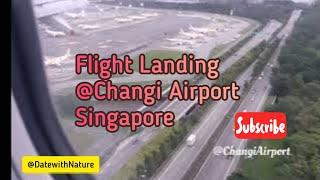 #singapore #changiairport #flight  @DateWithNature landing @singaporeairport @singaporeair
