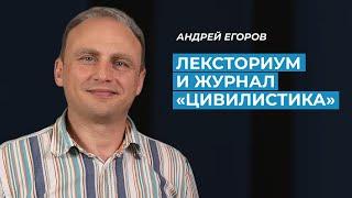 Андрей Егоров: о журнале "Цивилистика", работе в ВАС и рывок в карьере