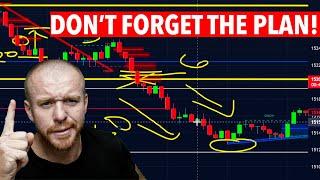 Follow The PLAN Day Trading! Setups Only!