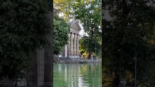 Inside the Villa Borghese Gardens in Rome