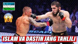 ISLAM MAHACHEV VA DASTIN PORYE JANG TAHLILI! O'ZBEKCHA DAXSHAT MMA!