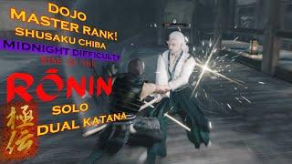 Rise of the Ronin - Shusaku Chiba Master Rank! Dojo - solo (Dual Katana) Midnight difficulty Ps5