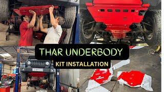 Thar Underbody Protection Kit Installed