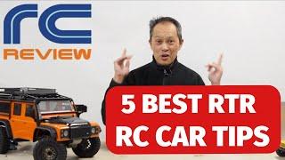 5 best RTR RC Car Tips - 5 free ready to run tips for beginners