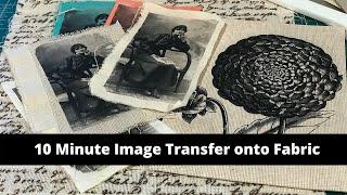 10 Minute Image Transfer on Fabric