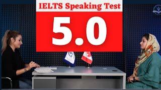 IELTS Speaking Test band 5.0 with feedback 2024
