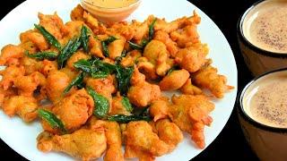 டீ போடுற நேரத்துல அருமையான மெது பகோடா செய்யலாம் | Medhu Pakoda Recipe in Tamil | Teatime snacks