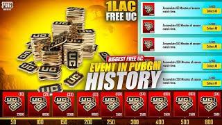 Free UC For Everyone | Free 1200 UC 360 UC 8100 UC | Free UC Giveaway From PUBGM | PUBG Mobile
