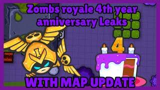 Zombs Royale 4th year Anniversary Leaks (INFO ABOUT THE NEW MAP)