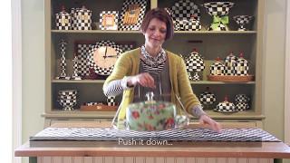 MacKenzie-Childs' Cake Carrier Demonstration