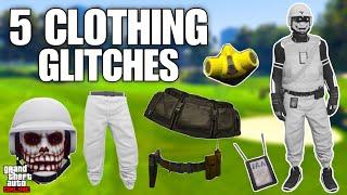 GTA 5 TOP 5 CLOTHING GLITCHES AFTER PATCH 1.69! (Duffel Bags, Rare Pants & More!)