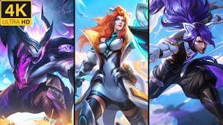 All New Anima Squad 2024 Skins Splash Arts 4K UHD | League of Legends