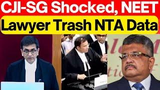 NEET SC Hearing, CJI Shocked, Lawyer Trash IIT Madras Data #lawchakra #supremecourtofindia