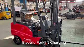 How to charge an electric forklift