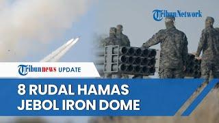 Balas Serangan Rafah! 8 Rudal Hamas 'Jebol' Iron Dome Israel, Hantam Situs IDF di Kerem Shalom