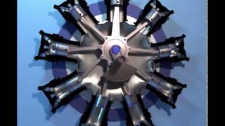 How a radial engine works