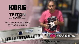 KORG TRITON STUDIO - (REVIEW) TEST SOUNDS by TIAGO MALLEN #KORG