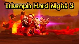 Triumph Hard Night 3 Hexscape Event Roblox Tower Defense Simulator