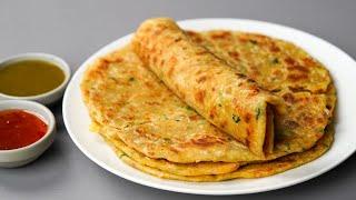 No Need To Add Stuffing In This Aloo Paratha | Easy Aloo Paratha In A New Way | Tasty Aloo Paratha