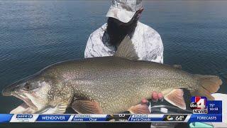 Record setting trout caught and realesed at Flaming Gorge