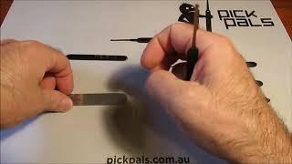 Lock Picking: The difference between a single pin pick and a rake Lock Pick