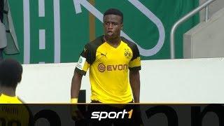 So glänzt Wunderkind Moukoko vom BVB im U17-Finale | SPORT1