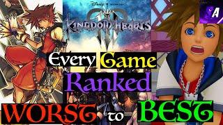 All Kingdom Hearts Games Ranked Worst to Best