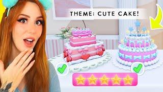 DRESS TO IMPRESS BUT CAKE! Cake Off on Roblox! NEW Dress Up Game!