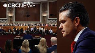 Trump's defence secretary pick Pete Hegseth gets grilled at confirmation hearing