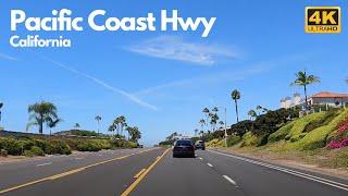 DRIVE : PCH( Pacific Coast Hwy),  Laguna Beach & Newport BeachCalifornia[4K]NARROW
