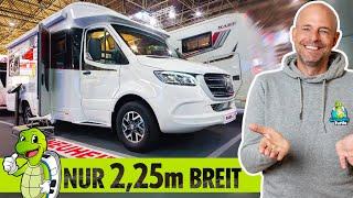 EXTRA narrow Swedish MOTORHOME | EXTRA COMFORTABLE | UP TO -50 DEGREES | Kabe Novum 720 LXL Compact