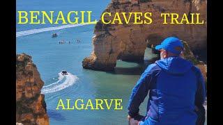 BENAGIL CAVES TRAIL, ALGARVE.