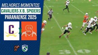 CALVARY CAVALIERS X BROWN SPIDERS | PARANAENSE 2025 | Melhores Momentos