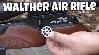 REVIEW: Walther Rotex Rotek RM8 R8 -  8 Shot Air Rifle - Review