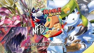 LordKnightmon vs Blue Hybrid [2.0] | NFD's Rumble Arena 2 - Digimon TCG Webcam Tournament